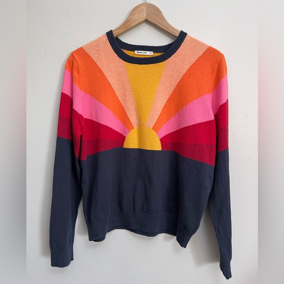 Marine Layer Icon Sweater 100% Cotton Size Medium - Picture 3 of 10